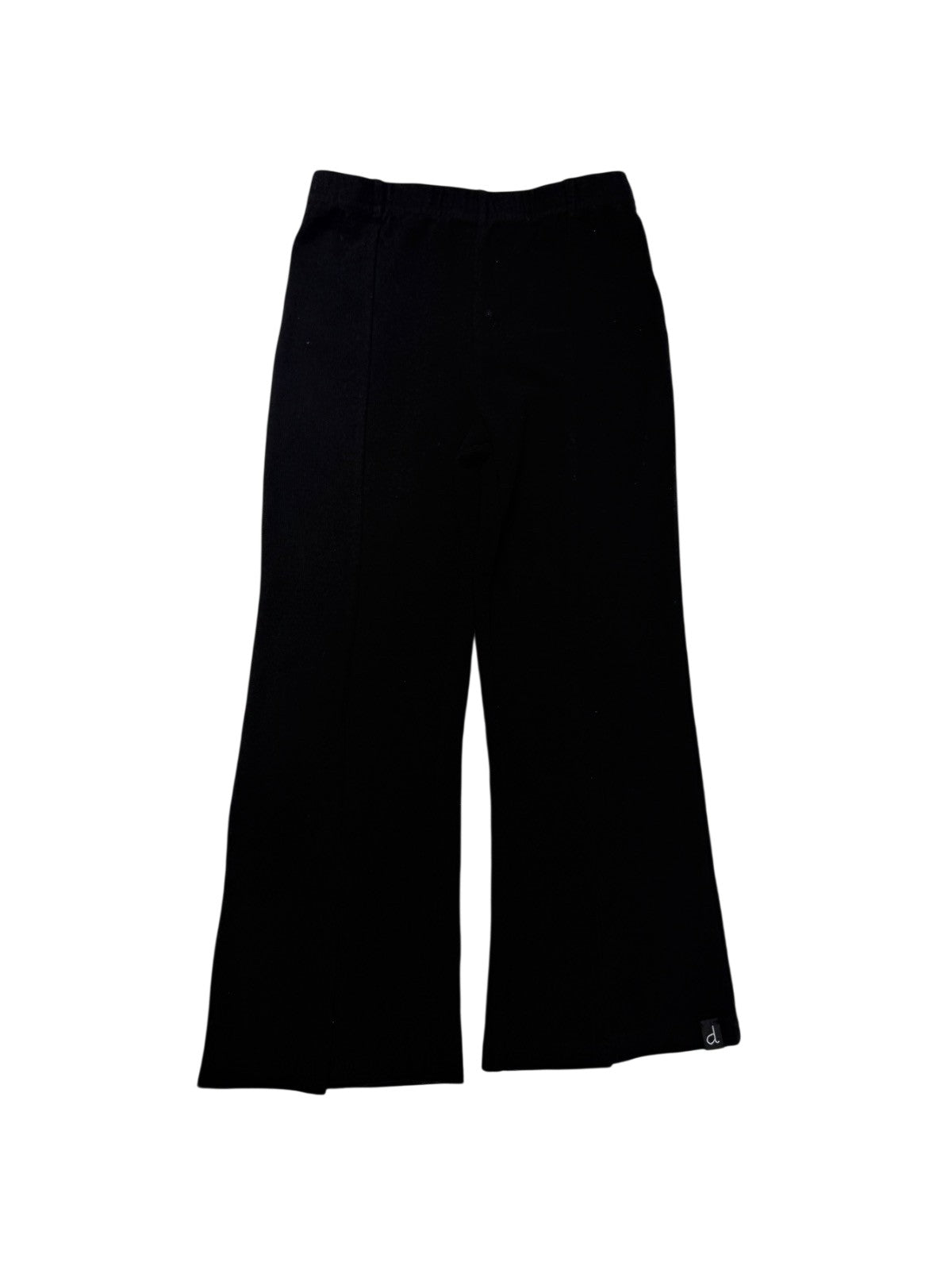 Deux Par Deux Black Flare Pants Size 5-6Y