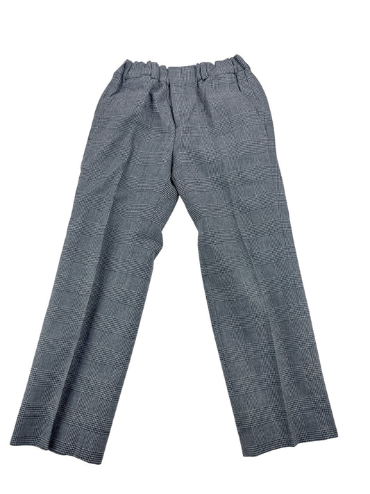 Brooks Brothers Fleece Gray Plaid Pants Size 6