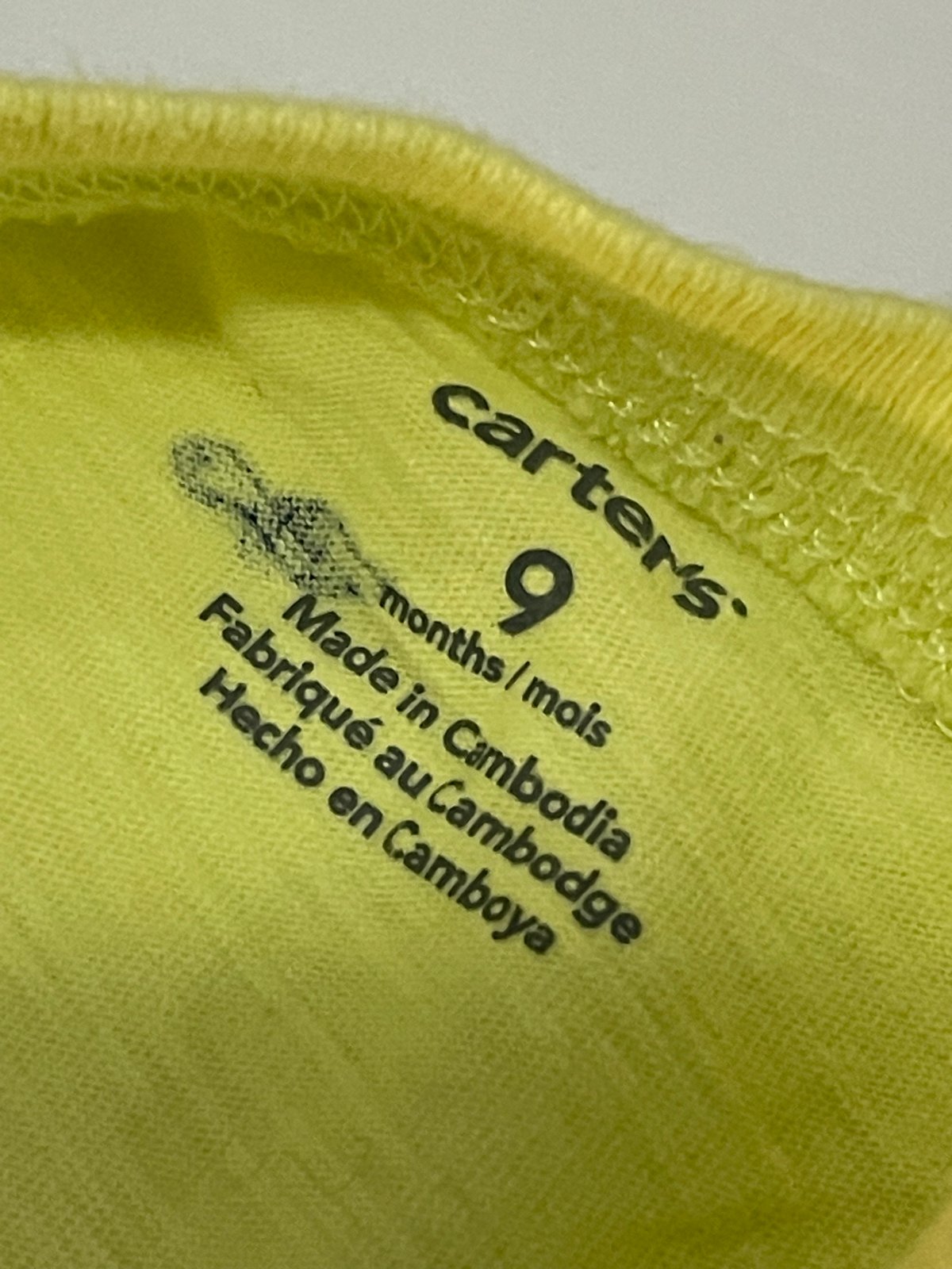 Carter's Yellow Nautical Print T-Shirt 9M