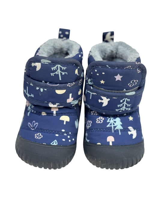 Jan & Jul Navy Winter Boot Size US 4