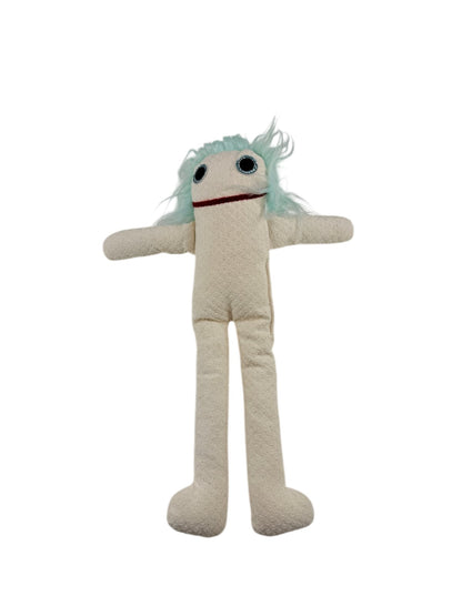 raplapla Plush Doll Cream with Mint Hair