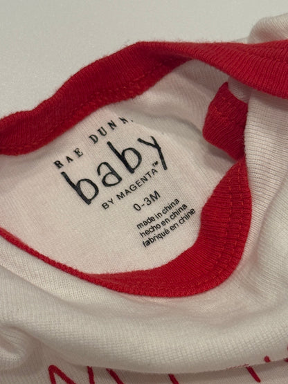 Rae Dunn Baby My First Christmas Set 0-3M