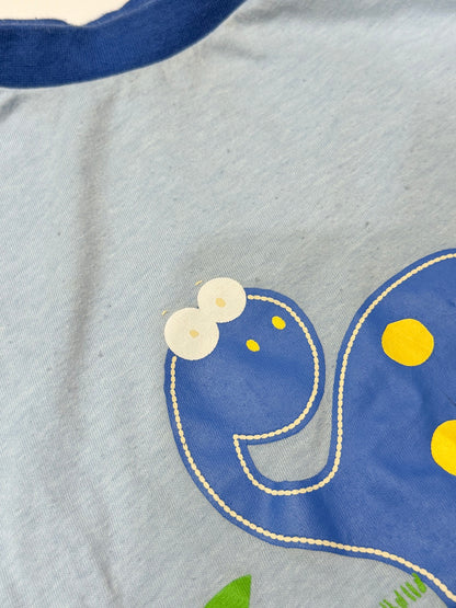 Blue Dinosaur Graphic Tee Size 2