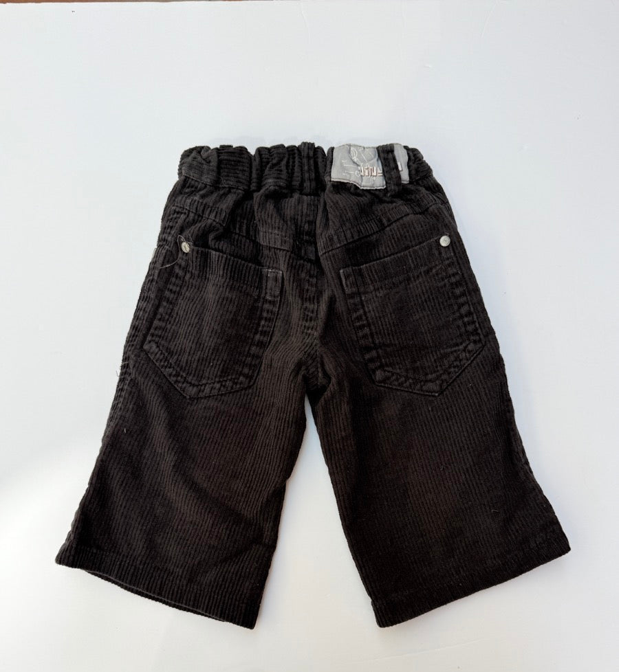 Minymo Dark Brown Corduroy Pants Size 74 (12m)