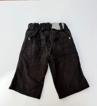 Minymo Dark Brown Corduroy Pants Size 74 (12m)