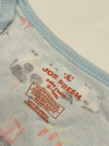 Joe Fresh Farm Print Footed Sleeper 3-6M