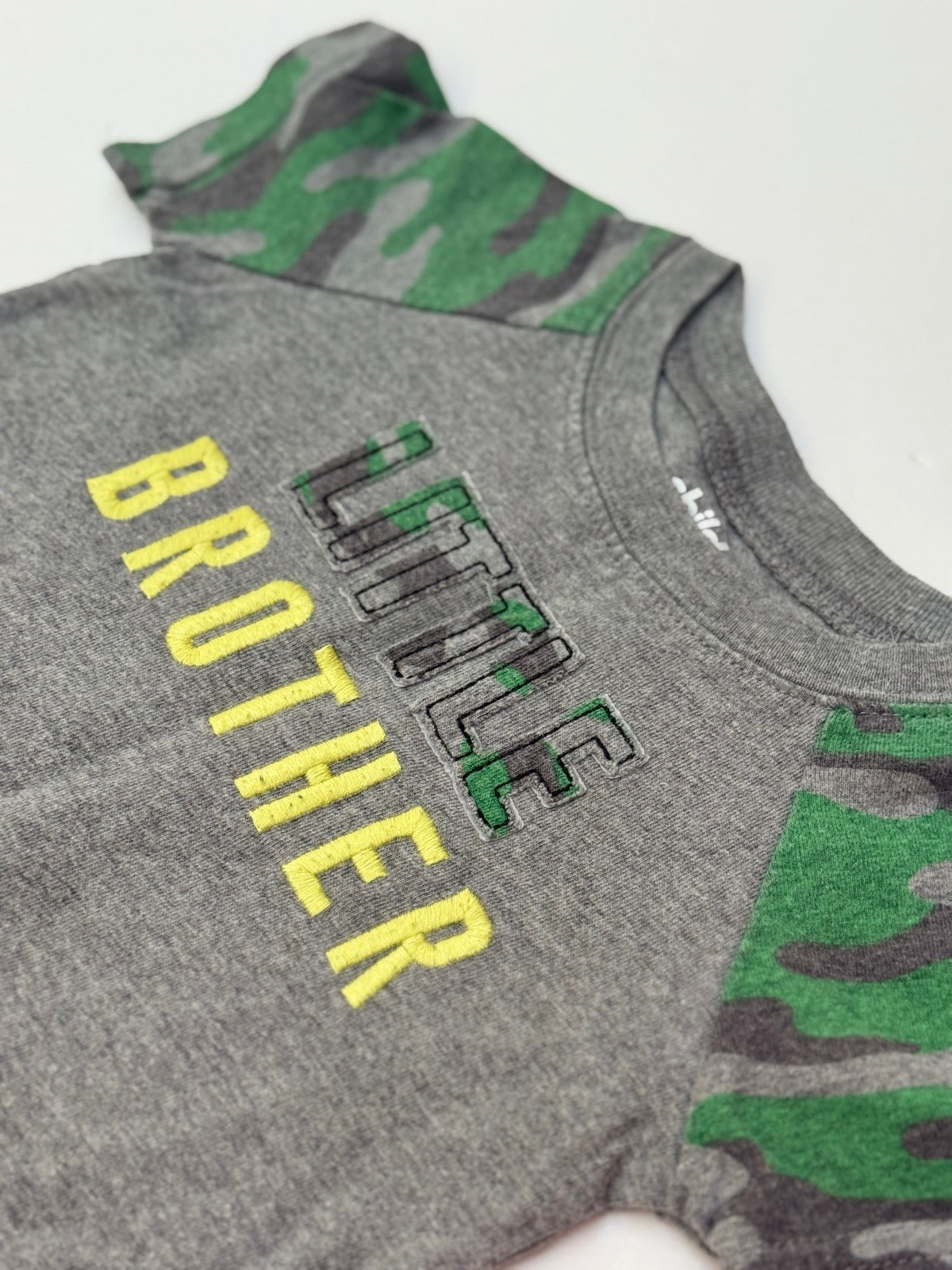 Child of Mine Carter's Little Brother Romper 6-9M