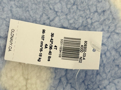 NWT - Old Navy Cloud Sherpa Hooded Jacket 4T