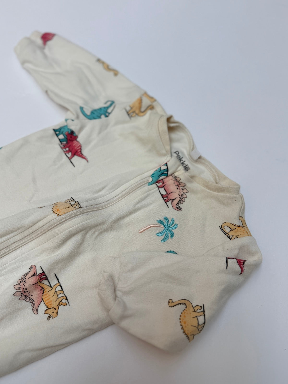 Pekkle Dinosaur Footed Sleeper 3M