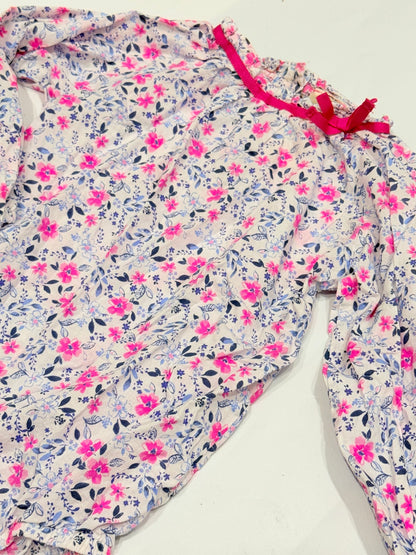 OshKosh B'gosh Floral Blouse Bodysuit 24M