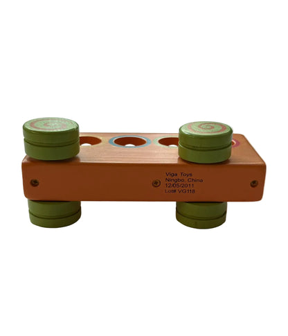 Viga Toys Wooden Shape Sorter Bus