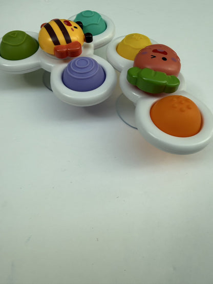 Baby Spinner Suction Pop Bubble Toy