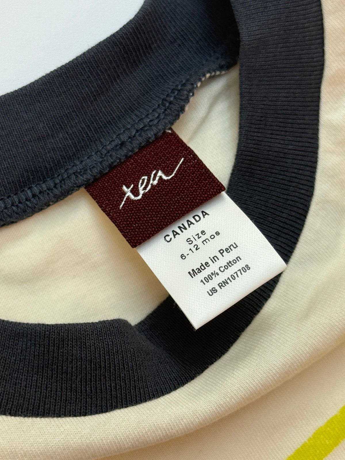 Tea Lion Graphic Tee 6-12m