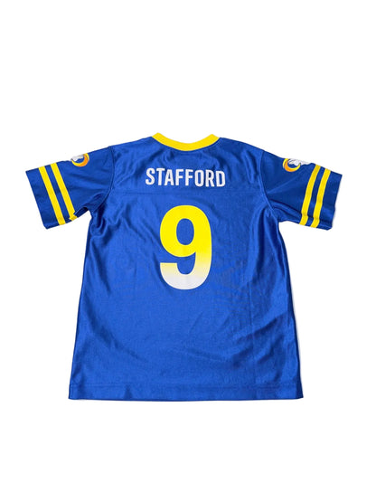 NFL Team Apparel Rams Stafford #9 Jersey Kids Small