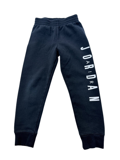 Jordan Black Fleece Joggers Size 5-6Y