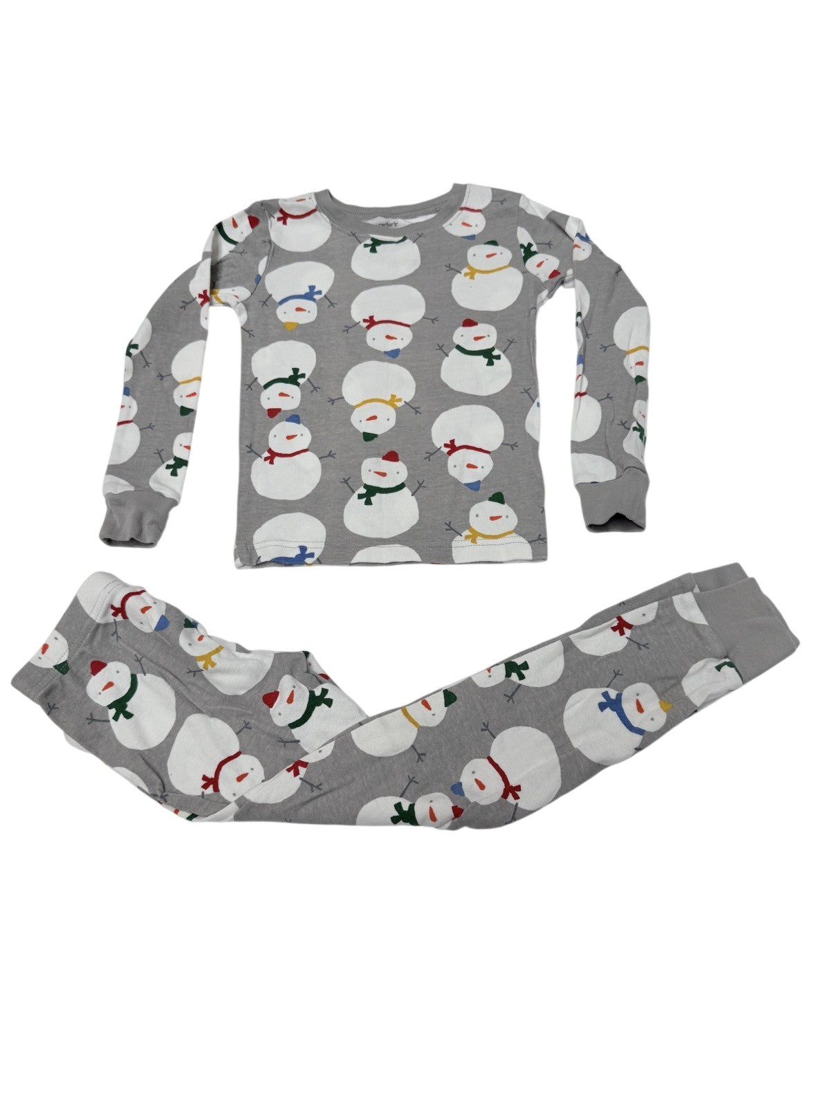 Carter's Snowman Pajama Set Size 6/6Y