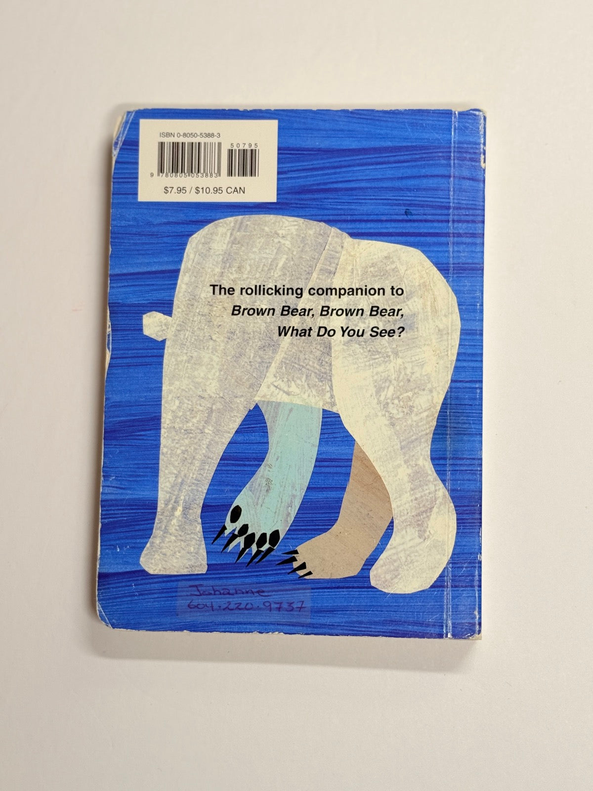 Bill Martin Jr Polar Bear What Do You Hear