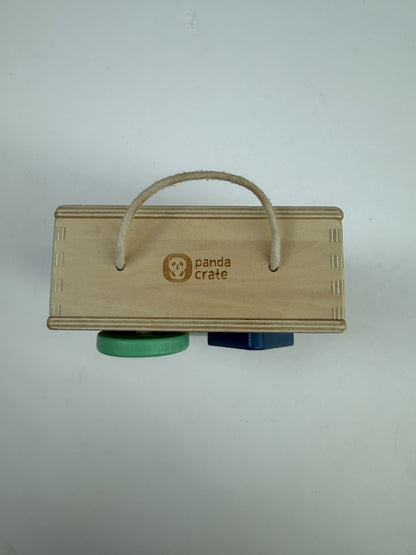 Panda Crate Wooden Shape Toy