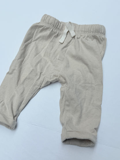 Old Navy Beige Jersey Pants 3-6M
