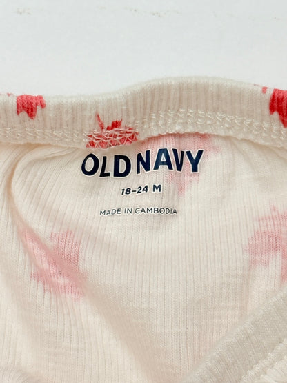 Old Navy Maple Leaf Bloomer Shorts 18-24M