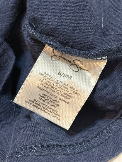 Jessica Simpson Navy Make A Wish Tee 6 9M