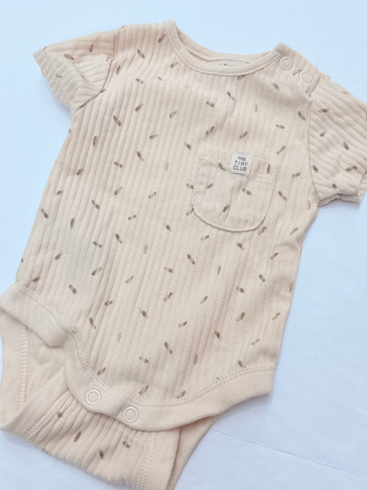 Primark Baby Ribbed Bodysuit 1M