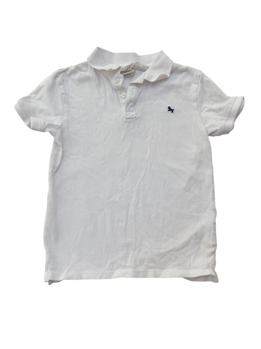 H&M White Polo Shirt Size 8-10Y