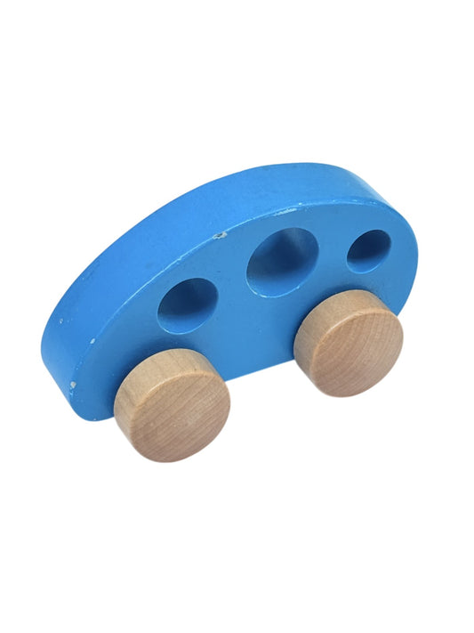 Hape Little Auto Blue Wooden Toy Car