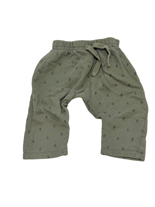 Green Tree Print Pants 6M