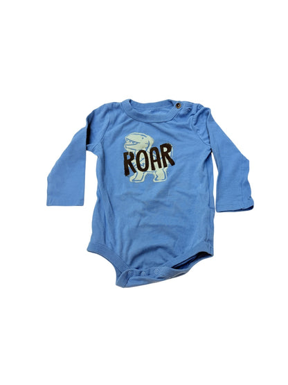 Joe Fresh Roar Dinosaur Bodysuit 6-12M