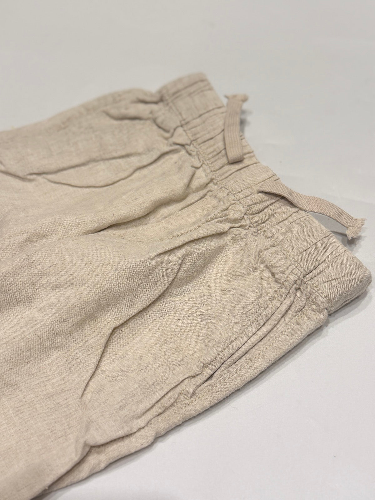 H&M Linen Relaxed Tapered Pants 2T