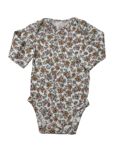 Carter's Floral Long Sleeve Bodysuit 3M