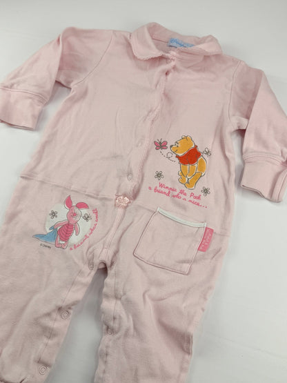 Disney Winnie the Pooh Pink Romper 12M