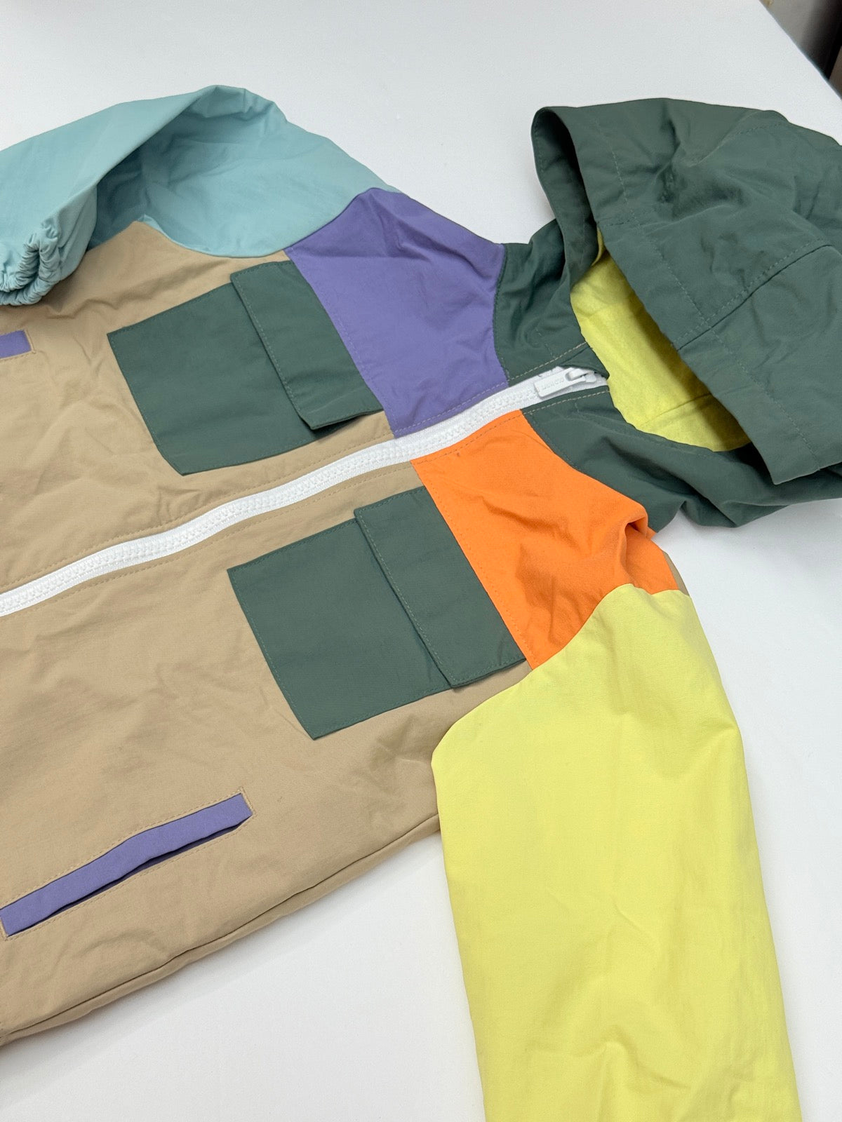 Old Navy Colorblock Windbreaker Jacket 2T