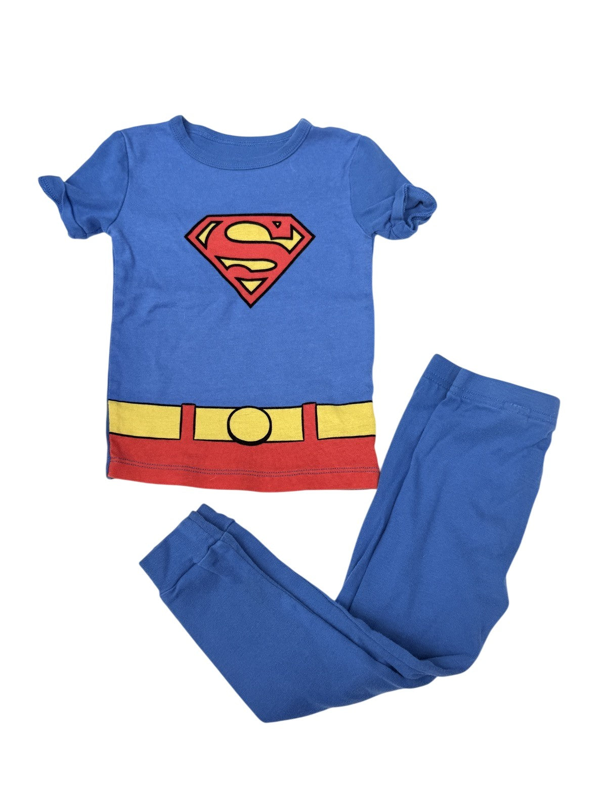 DC Superman Costume Pajama Set Toddler 3