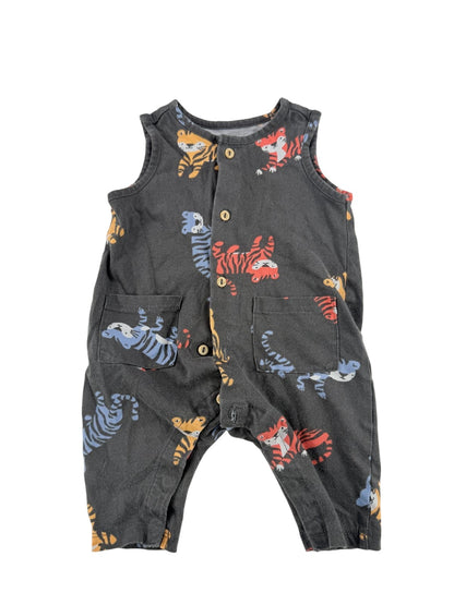 H&M Tiger Print Romper Size 1-2M