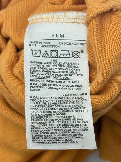 Old Navy Mustard Long Sleeve Bodysuit 3-6M