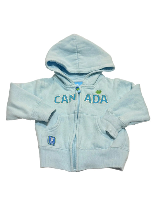 Vancouver 2010 Olympics Canada Blue Hoodie 2T