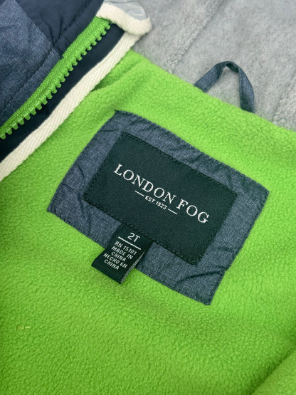 London Fog Hooded Fleece Lined Jacket 2T