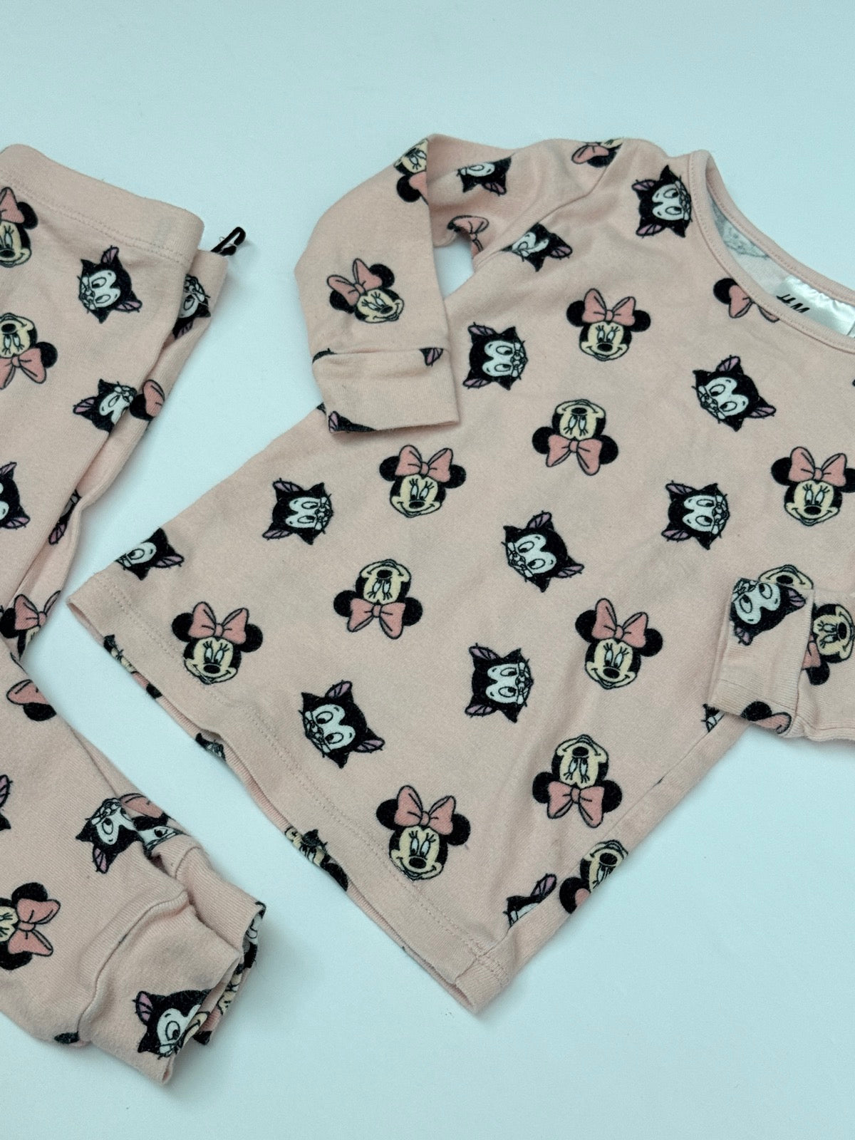 H&M Disney Minnie Mouse Pajama Set 2Y