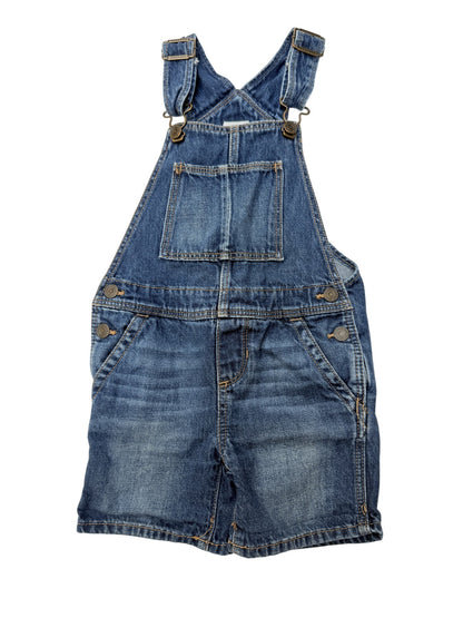 Baby Gap Denim Shortalls Overalls Size 4T