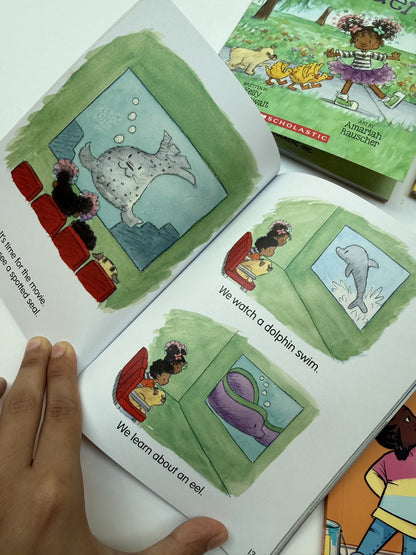 5 Scholastic Acorn Early Reader Books Bundle