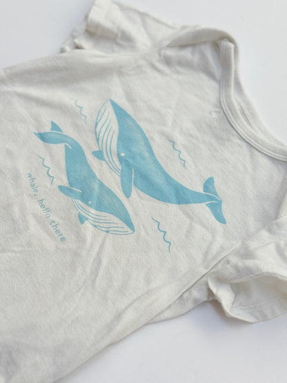 Gap Whale Hello There Bodysuit 18-24m