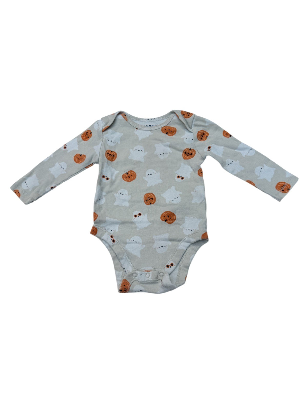 Old Navy Halloween Ghost Bodysuit 6-12M