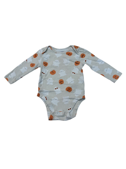 Old Navy Halloween Ghost Bodysuit 6-12M