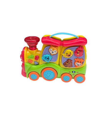 Musical Animal Train Toy with Handle