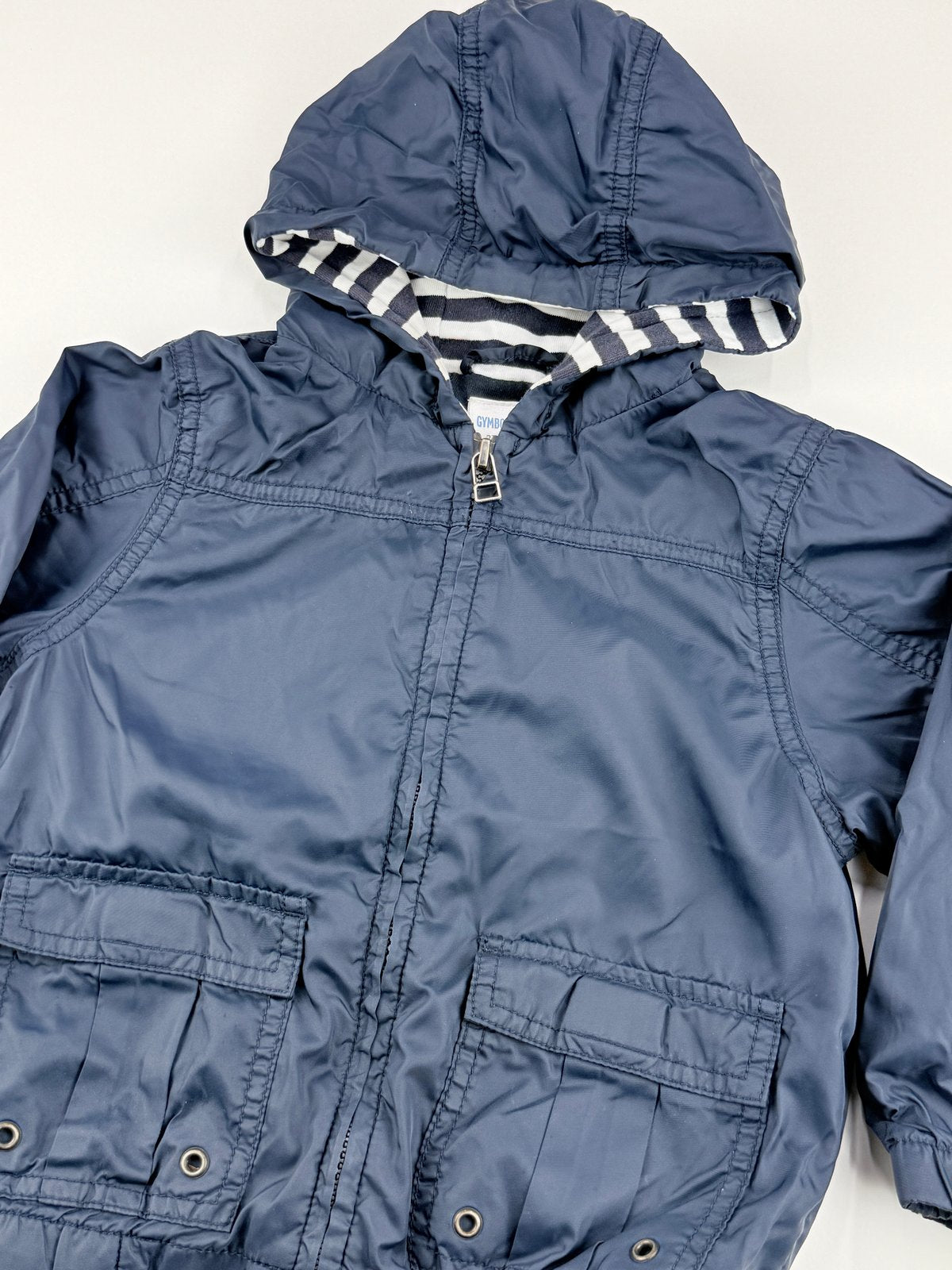 Gymboree Navy Hooded Jacket 2T-3T