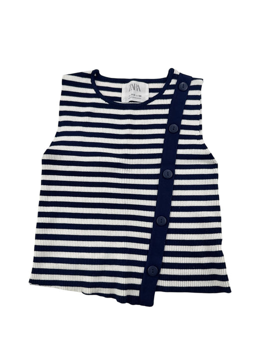 Zara Striped Ribbed Knit Tank Size 9-10