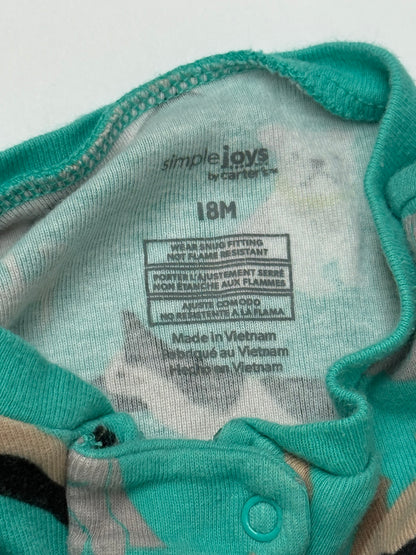 Simple Joys by Carter's Dog Print Pajamas 18M