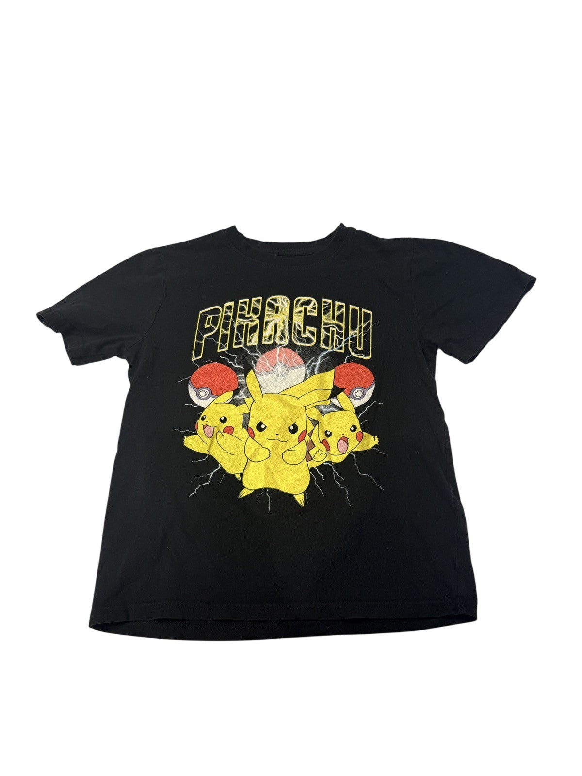 Pokemon Pikachu Graphic T-Shirt Size 10-12